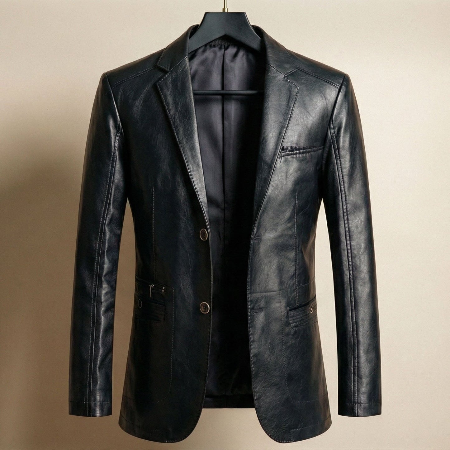 Ricardo Leather Blazer